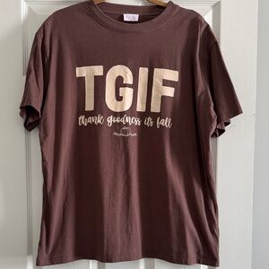 Pink Lily Dusty Rose Crewneck Tee